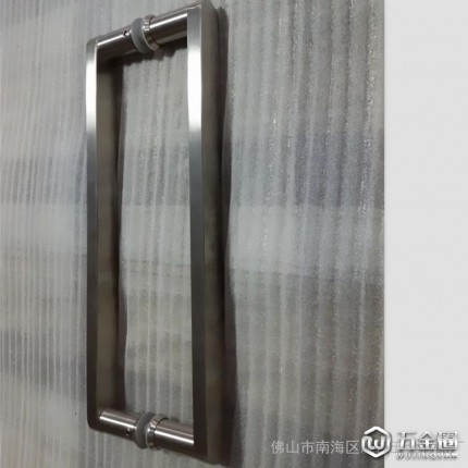 【柏圖工藝】直銷桑拿淋浴房門拉手L形不銹鋼浴室蒸汽玻璃門拉手木門把手豪華KTV門拉手