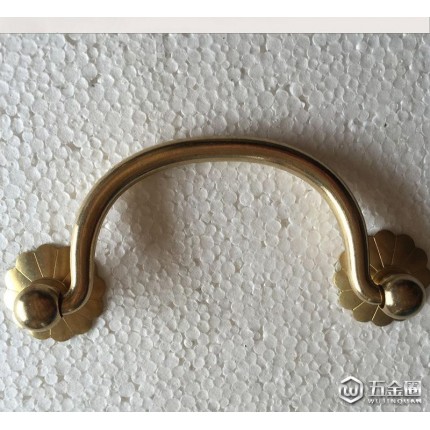 老包銅配銅拉手 仿古實(shí)心簡(jiǎn)約銅色抽屜櫥柜衣柜門拉手直銷