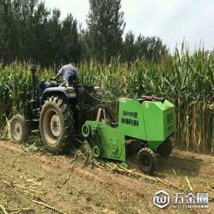 山東杜宇機(jī)械 小型玉米秸稈青儲黃儲粉碎收割打捆一體機(jī) 165型玉米秸稈收割打捆機(jī)一體機(jī)
