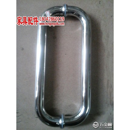 橢圓不銹鋼拉手 加厚玻璃門(mén)拉手 直銷(xiāo)高品質(zhì)拉手 不銹鋼拉手