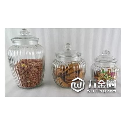直銷(xiāo)廚房用具 玻璃罐 雜糧儲(chǔ)物罐 玻璃瓶 糧食 茶葉 奶粉存