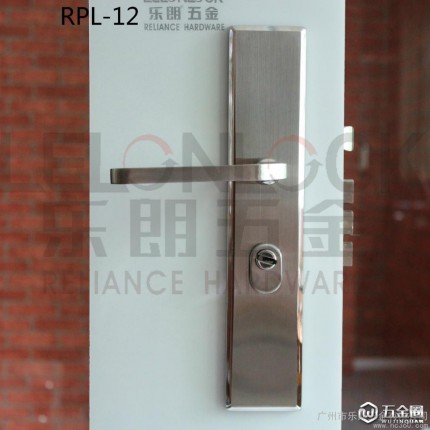供應(yīng)LELONLOCK樂朗RXL-01-06不銹鋼304入戶門防盜門鎖 室內(nèi)門鎖 工程房門鎖批發(fā)