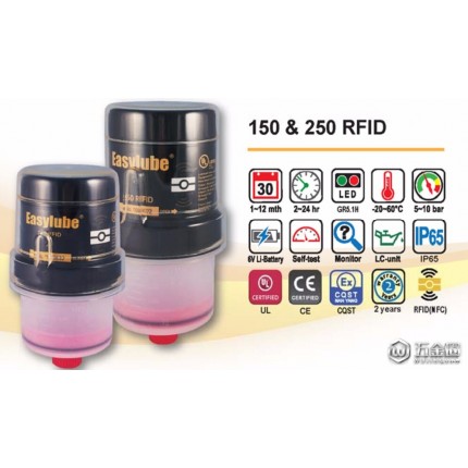 遼寧Easylube 150定時微量自動潤滑器，滑軌軸承自動加脂器，VSI系列制砂機(jī)加脂器，危險(xiǎn)作業(yè)單點(diǎn)自動潤滑器