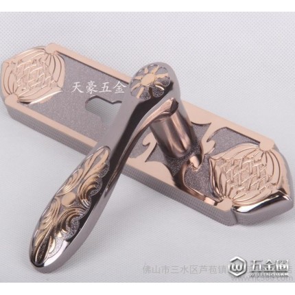 廠家直銷(xiāo)鈦黑金歐式臥室門(mén)鎖室內(nèi)門(mén)鎖五金鎖具執(zhí)手鎖L26-085TJ