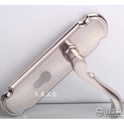 518-D05室內(nèi)門(mén)鎖帶把執(zhí)手鎖小50不銹鋼軸承房門(mén)鎖田園風(fēng)格暢銷(xiāo)款