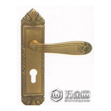 【銳隆鎖業(yè)】歐式奢華執(zhí)手鎖5813室內(nèi)門(mén)鎖黃古銅大門(mén)鎖 廠家批發(fā)