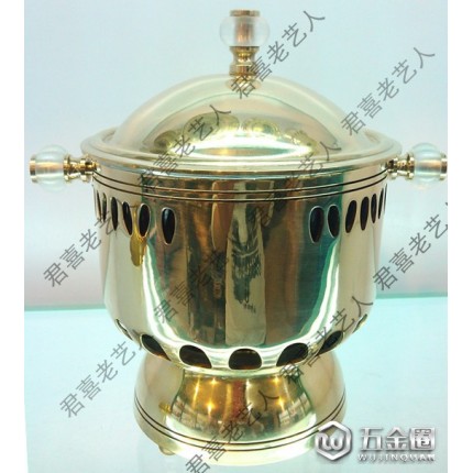 銅火鍋新品熱賣炒鍋 廚房用具 14cm怡鄉(xiāng)春竹式銅直加厚小火
