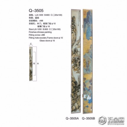 直銷不銹鋼拉手 門窗裝飾配件 大門把手 門窗五金配件 Q-3505