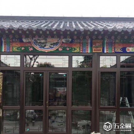 【 歐卡門窗 】 廠家生產(chǎn)55系列斷橋鋁窗 仿古門窗廠家 客戶需求定制