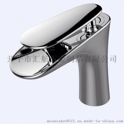 工廠價(jià) 五金衛(wèi)浴全銅高貴氣質(zhì)優(yōu)雅流水家用酒店面盆水龍頭35002