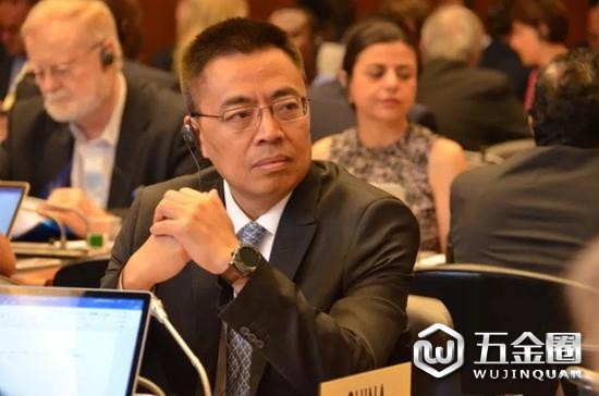中國常駐世貿(mào)組織大使張向晨。(圖片來源:“商務(wù)微新聞”微信公號)