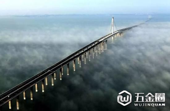 青島膠州灣大橋（資料照片）。新華社發(fā)
