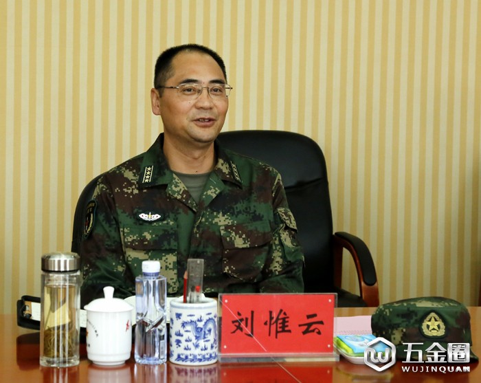 劉惟云大校 黃山學院官網(wǎng) 圖