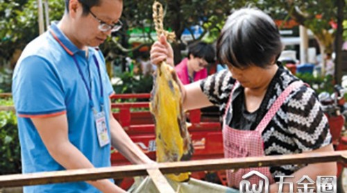疑似染色！昆明查封2585公斤牛干巴，官方稱已抽樣送檢