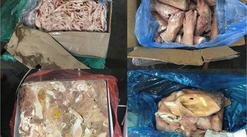 廣東海警查獲種類(lèi)繁多涉嫌走私凍品數(shù)百?lài)?案值超千萬(wàn)
