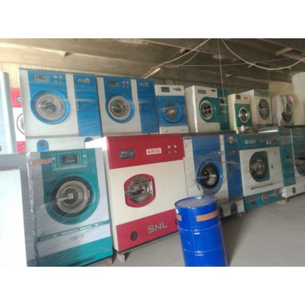 商丘轉(zhuǎn)讓干洗店 九成新潔希亞二手干洗機(jī)水洗機(jī)烘干機(jī)一套