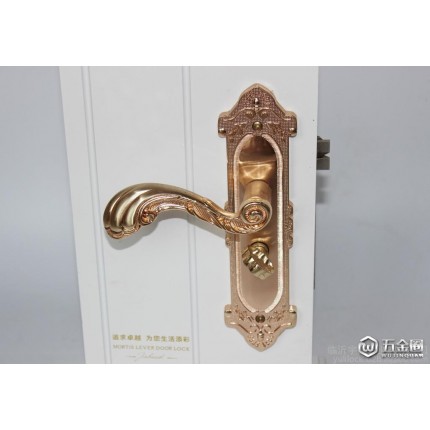9902金 不銹鋼門(mén)鎖室內(nèi)門(mén)鎖 執(zhí)手鎖機(jī)械門(mén)鎖 室內(nèi)木門(mén)鎖具
