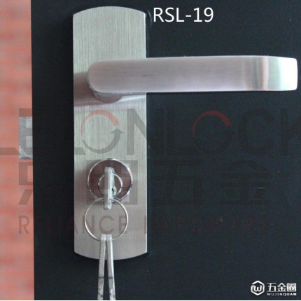 LELONLOCK樂(lè)朗熱銷(xiāo) RSL-19不銹鋼304歐式室內(nèi)門(mén)鎖 房門(mén)執(zhí)手鎖 工程機(jī)械門(mén)鎖