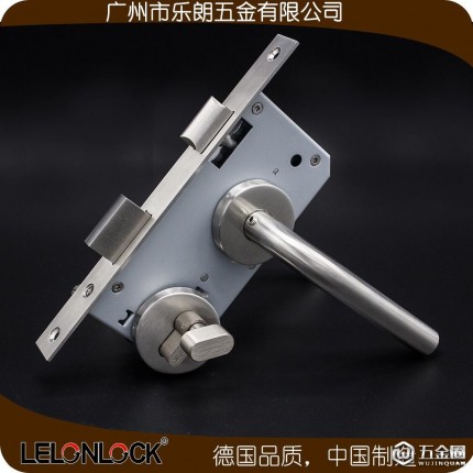 門(mén)鎖配件批發(fā) 不銹鋼彎管門(mén)把手室內(nèi)門(mén)鎖執(zhí)手分體鎖鎖體鎖芯廠家供應(yīng)RTH-02+RML-13+RCR-01