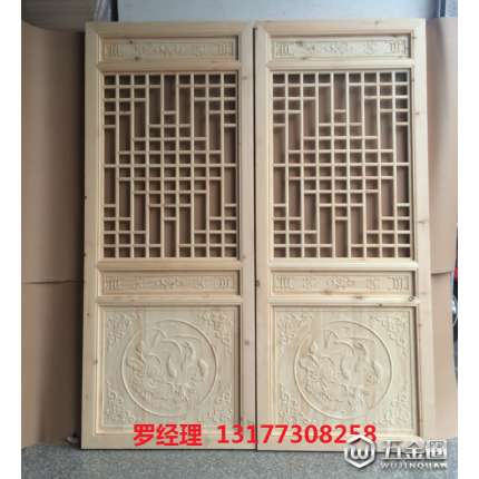 仿古門窗，寺廟門窗，古建木門窗的裝飾作用有哪些