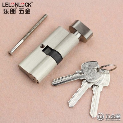 RCR-01單開70普通鑰匙鎖芯防火門室內(nèi)門大葫蘆歐標(biāo)鎖全銅單開擰手鎖防盜門鎖配件