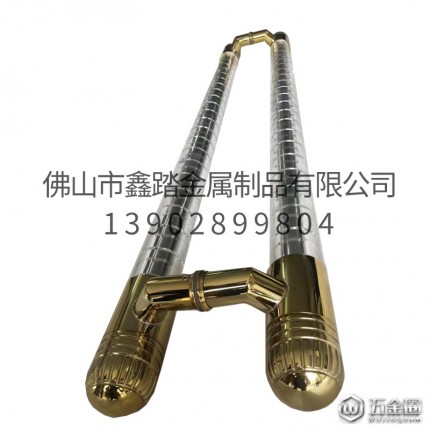 歐式豪華水晶拉手 現(xiàn)代酒店會所大門把手 不銹鋼玻璃門藝術大拉手