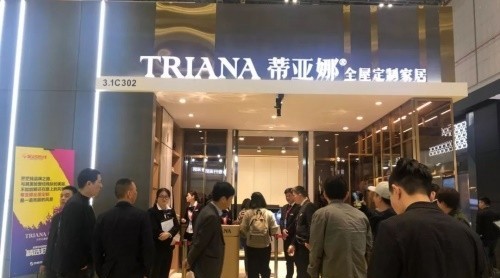 上海建博會第二天，蒂亞娜人氣爆棚，收獲滿滿！