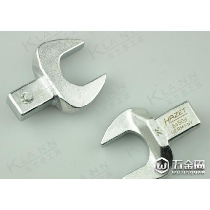 德國HAZET  哈蔡特插入式開口扳手頭6450D-24進口五金工具