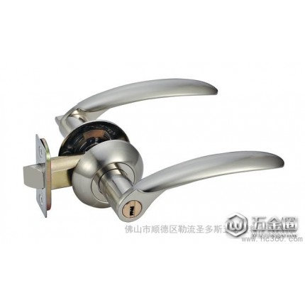 供應(yīng)室內(nèi)門鎖，南特三桿執(zhí)手門鎖SG0902SN/NP，浴室門鎖，平開(kāi)門鎖
