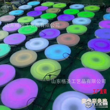 廠家直銷定制地磚燈  感應室內(nèi)地磚燈北京廠家 直銷現(xiàn)貨，彩色燈 地板燈 彩色跑地磚燈