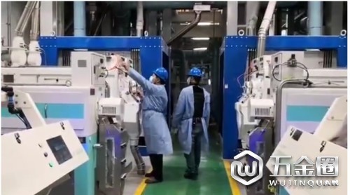 支持后方物資供應(yīng) 秀珀參與搶建益海嘉里小麥制粉車(chē)間