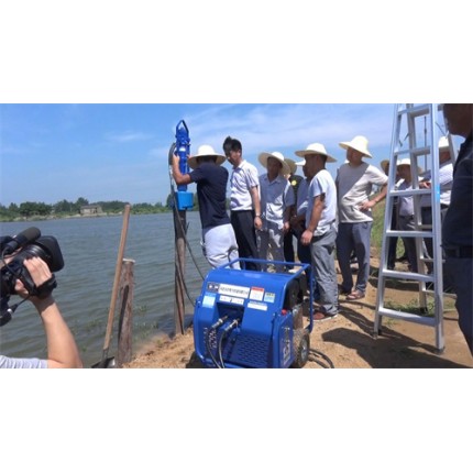 山西池塘堤岸維護新型液壓打樁機 短時間快速植入木樁鋼樁