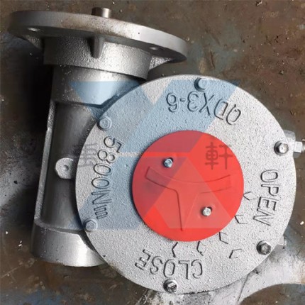 QDX3-D6電動(dòng)閥門渦輪箱 DN450法蘭蝶閥減速機(jī)